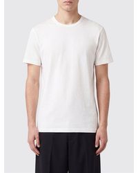 MM6 by Maison Margiela - Short-Sleeved Crewneck Cotton T-Shirt - Lyst