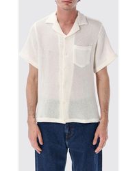Portuguese Flannel - Cardigan En Mélange De Coton À Col Revers - Lyst