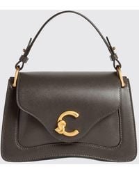 Coccinelle - C-Me Small Cowhide Leather Handbag With Removable Shoulder Strap - Lyst
