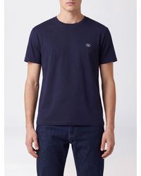 Valentino Garavani - Crew Neck Cotton T-Shirt With Vlogo Signature - Lyst