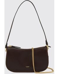 COACH - Waverly Small Smooth Leather Shoulder Bag With A Chain Strap - Lyst