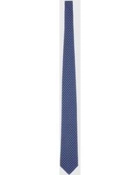 Ferragamo - All-Over Gancini Logo Tie - Lyst