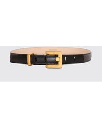 Balmain - Anthem Ledergürtel - Lyst