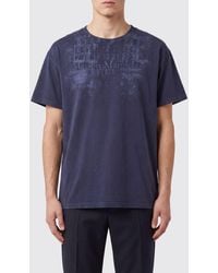 Maison Margiela - Cotton T-Shirt With Numeric Logo And Dropped Shoulders - Lyst
