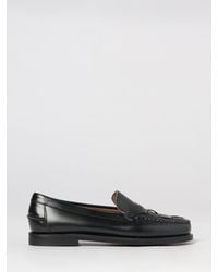 Sebago - Frank Woven Calfskin Penny Loafers - Lyst