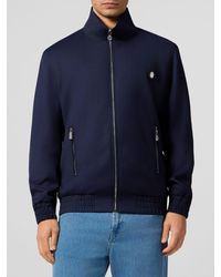 Billionaire - Virgin Wool Bomber Jacket With Logo - Lyst