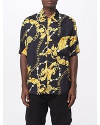 Versace - Shirt In Viscose With Baroque Print - Lyst