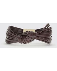 Bottega Veneta - Knot Multi-Strand Leather And Bracelet - Lyst