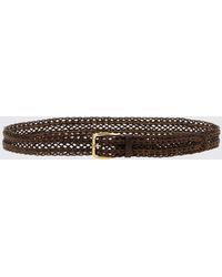 Brunello Cucinelli - Smooth Calfskin Leather Belt - Lyst
