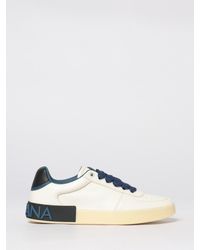 Dolce & Gabbana - Dolce &Amp Gabbana Portofino Nappa Leather Sneakers - Lyst
