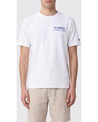 MC2 Saint Barth - Printed Cotton T-Shirt - Lyst