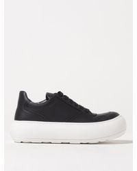 Moschino - Leather Sneakers - Lyst