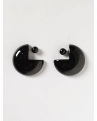 Emporio Armani - Marbled Resin Earrings - Lyst