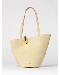 Jacquemus - Bambola Medium Tasche Aus Krokoprint-Nubuk - Lyst