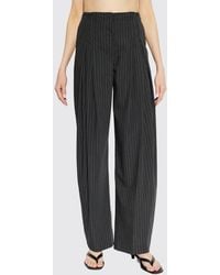 IRO - High-Waisted Wool Palazzo Trousers With Welt Pockets - Lyst