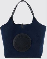 Stella McCartney - Alter Mat Tote Bag With Perforated Logo And Pouch - Lyst