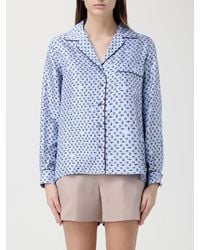 Max Mara - Disco Printed Silk Shirt - Lyst