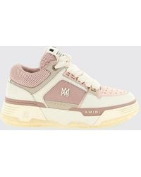 Amiri - Ma-1 Calfskin Low-Top Sneakers With Monogram And Perforated Toe - Lyst