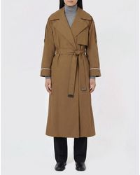 Max Mara - Cotton Trench Coat - Lyst