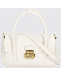 Coccinelle - Mini Hammered Leather Bag - Lyst