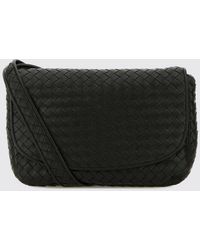 Bottega Veneta - Sac Messenger Veneto En Cuir Intrecciato - Lyst