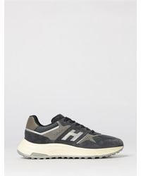 Hogan - Hyperlight Suede And Mesh Sneakers - Lyst