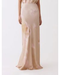 Fabiana Filippi - Printed Silk Long Skirt - Lyst