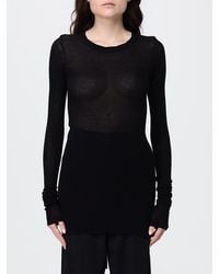 Rick Owens - Silk And Viscose Knit Top - Lyst