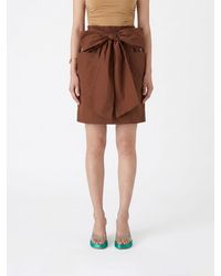 Chloé - Chlo&Eacute Cotton Skirt - Lyst