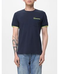 Sun 68 - Cotton T-Shirt - Lyst