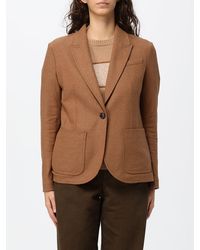 Circolo 1901 - Einreihiger Wollmisch-Blazer Mit Steigendem Revers - Lyst