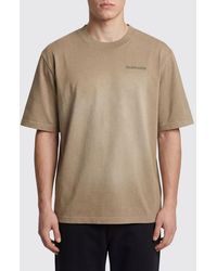 Golden Goose - Journey Dyed Gauze Cotton Jersey T-Shirt - Lyst