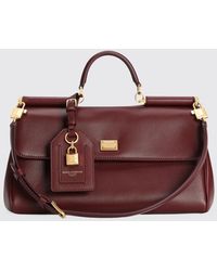 Dolce & Gabbana - Dolce &Amp Gabbana My Sicily Calf Leather Handbag - Lyst