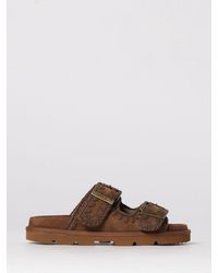 Mou - Low Bio Suede Sandal - Lyst