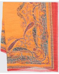 Etro - Bufanda De Modal Con Estampado Paisley - Lyst