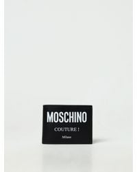 Moschino - Geldbörse Aus Leder Mit Logo - Lyst