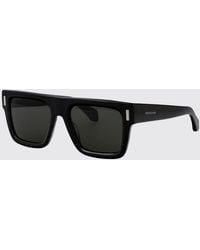 Ferragamo - Rectangular Acetate Aviator Sunglasses With Logo - Lyst