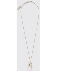 MM6 by Maison Margiela - Adjustable Charm Necklace - Lyst
