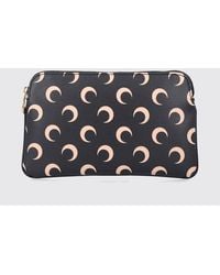 Marine Serre - Crescent Moon Leather Clutch - Lyst