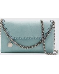 Stella McCartney - Falabella Alter Mat Wallet On Chain With Chain Trim - Lyst