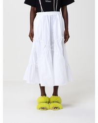 Moschino - Cotton Skirt - Lyst