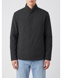 Houdini - Padded High Collar Blazer - Lyst