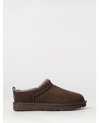 UGG - Classic Micro Water-Repellent Suede Platform Ankle Boots - Lyst