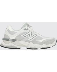New Balance - 9060 Suede And Mesh Sneakers - Lyst