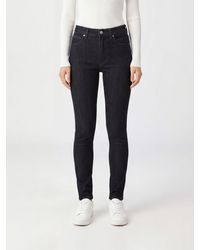 Dondup - High-Waisted Skinny Fit Stretch Cotton Denim Jeans - Lyst