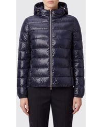 Herno - Slim Fit Waterproof Nylon Down Jacket With Hood And Metal Zip - Lyst
