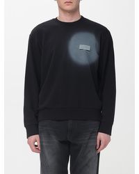 MM6 by Maison Margiela - Printed Cotton Crewneck Sweatshirt - Lyst
