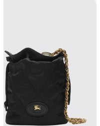Burberry - Quilted Nylon Bucket Bag - Lyst