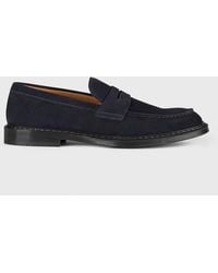 Doucal's - Suede Loafers - Lyst