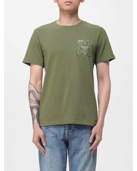 Sun 68 - Basic Cotton T-Shirt - Lyst